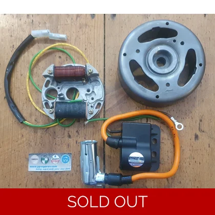 Puch/Tomos 12v Electronic ignition for L.H turning engine